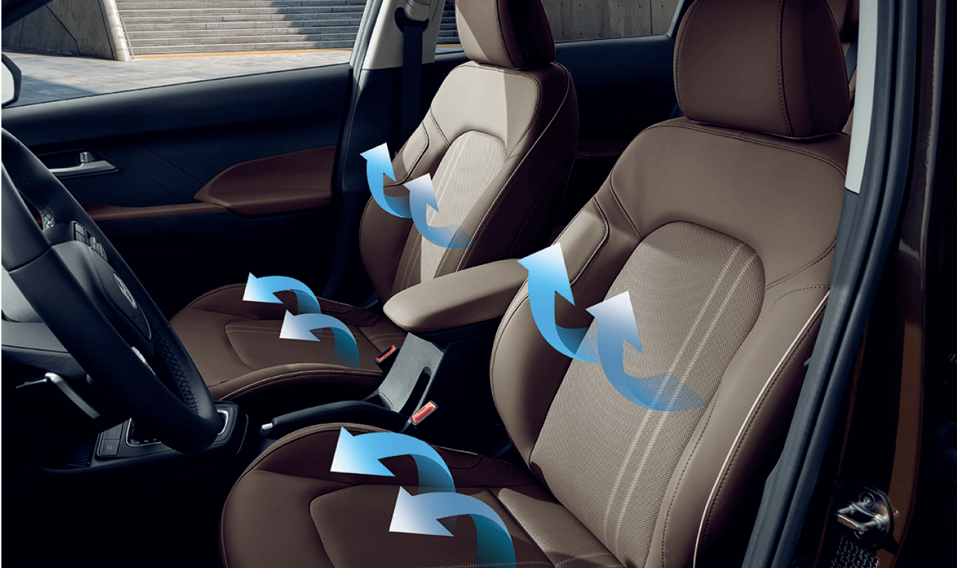 Làm mát hàng ghế trước Làm mát hàng ghế trước